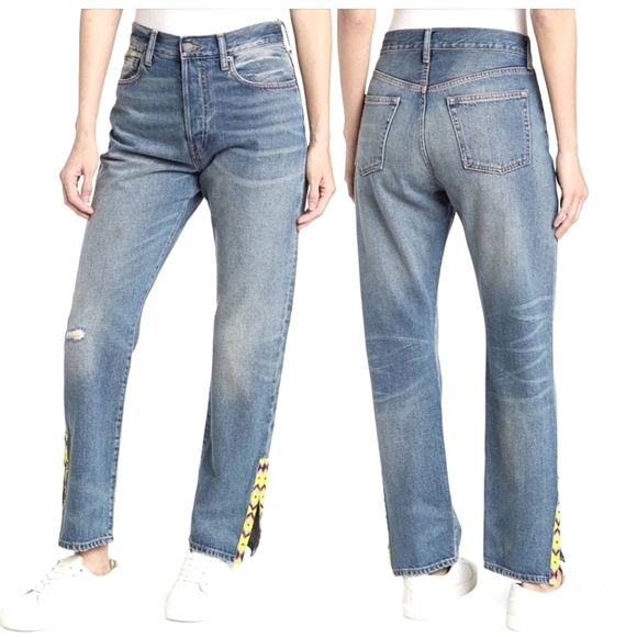 Polo Ralph Lauren Denim - Polo Ralph Lauren The Callen High Rise Slim Jeans Beaded New